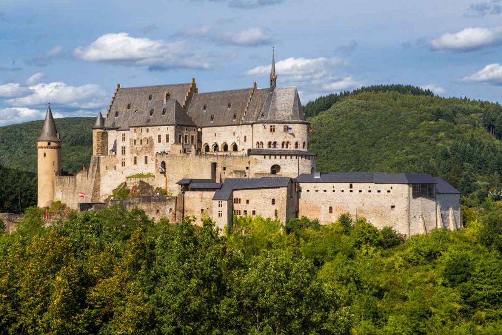 Luxemburg Vianden Kasteel